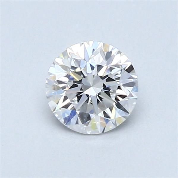 0.51ct D VVS2 Very Good Cut Round Diamond