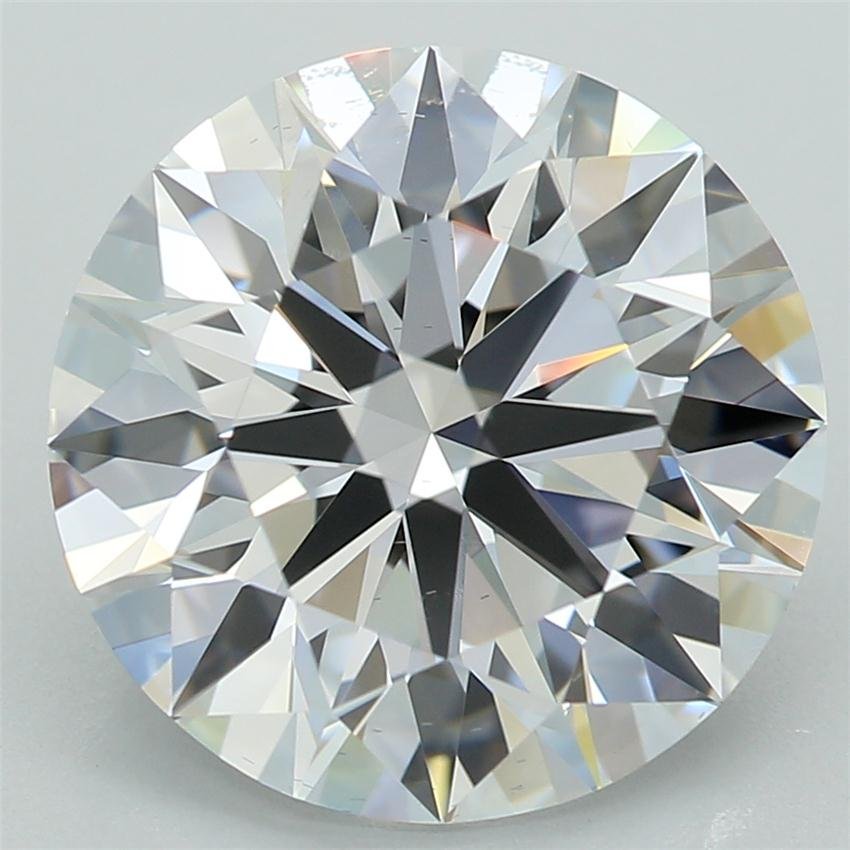 3.70ct E VS2 Rare Carat Ideal Cut Round Lab Grown Diamond