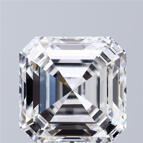 4.07ct F VS1 Rare Carat Ideal Cut Asscher Lab Grown Diamond