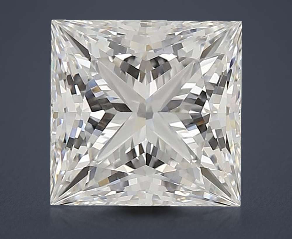 3.44 Carat Princess Lab Diamond