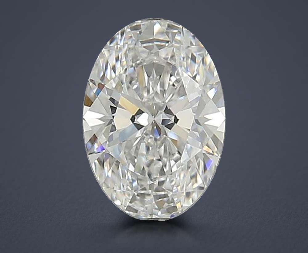 1.00 Carat Oval Lab Diamond
