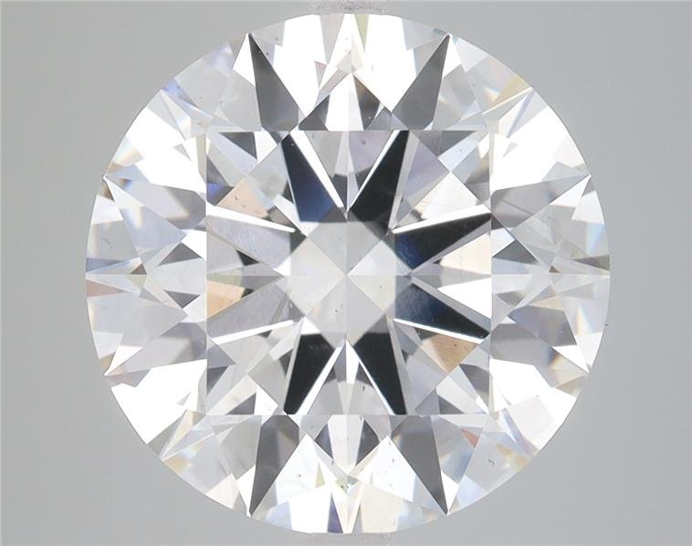 7.13ct G VS2 Rare Carat Ideal Cut Round Lab Grown Diamond