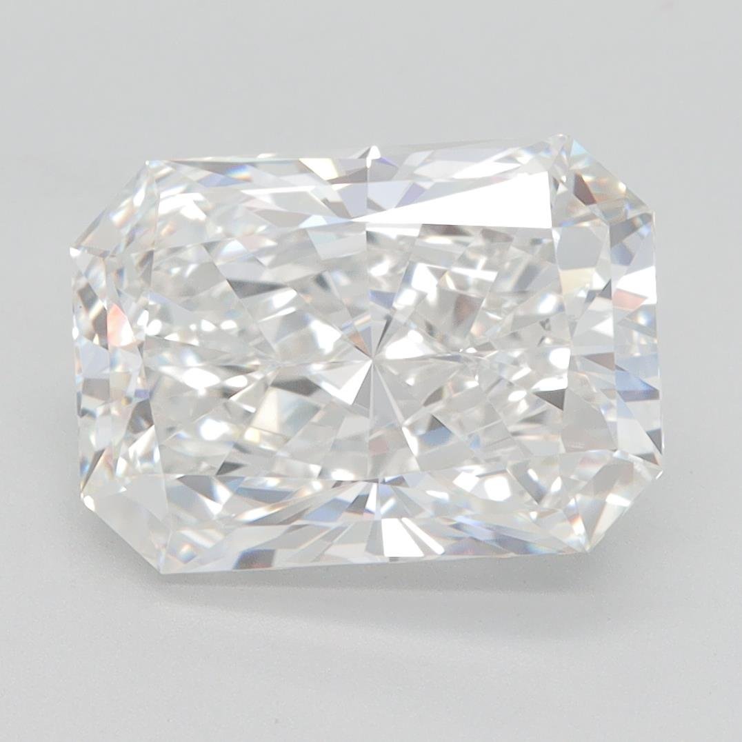 4.09ct F VVS2 Rare Carat Ideal Cut Radiant Lab Grown Diamond