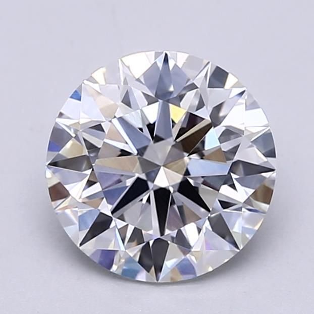 2.31ct E VVS2 Rare Carat Ideal Cut Round Lab Grown Diamond