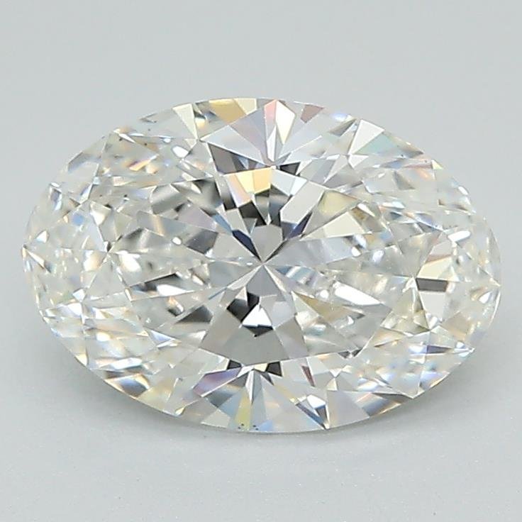 1.58ct E VS1 Rare Carat Ideal Cut Oval Lab Grown Diamond