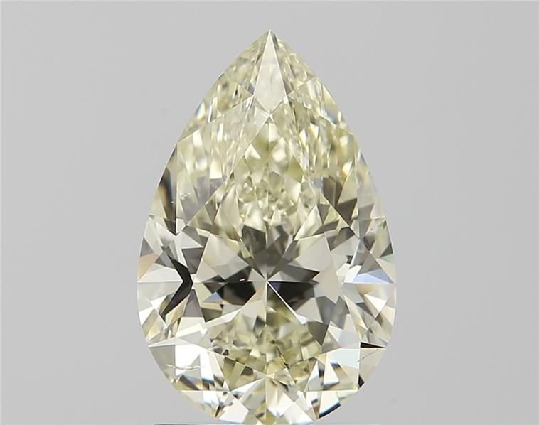 1.61ct K SI1 Rare Carat Ideal Cut Pear Diamond