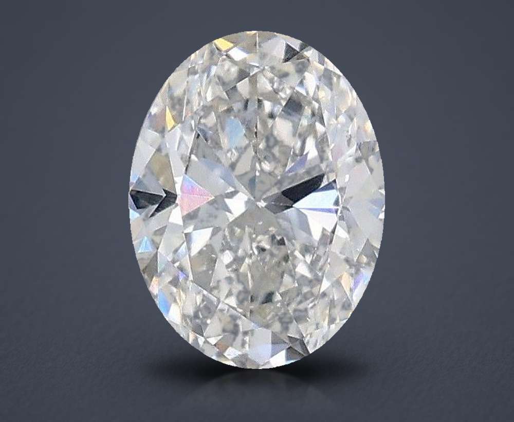 0.78 Carat Oval Lab Diamond