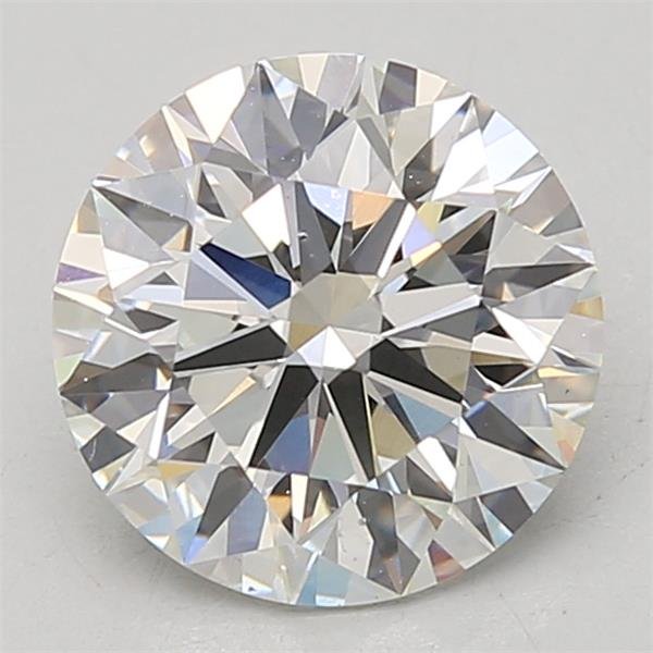 2.79ct F VS1 Rare Carat Ideal Cut Round Lab Grown Diamond