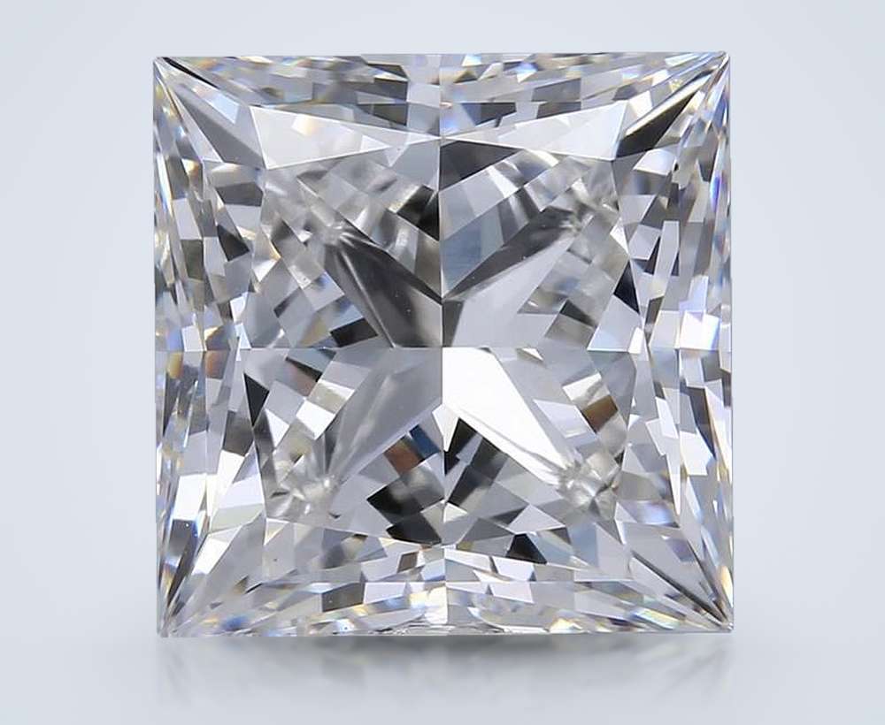 6.81 Carat Princess Lab Diamond