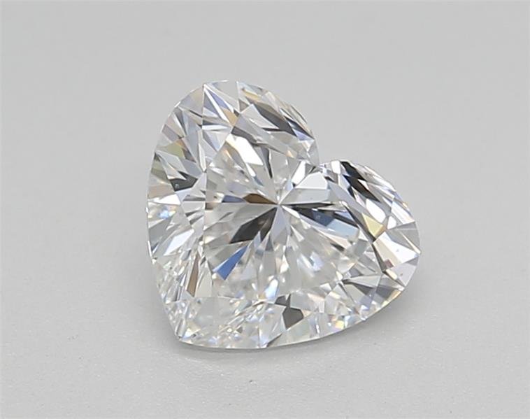 0.93ct D VS2 Rare Carat Ideal Cut Heart Lab Grown Diamond