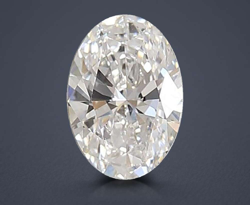 0.72 Carat Oval Lab Diamond