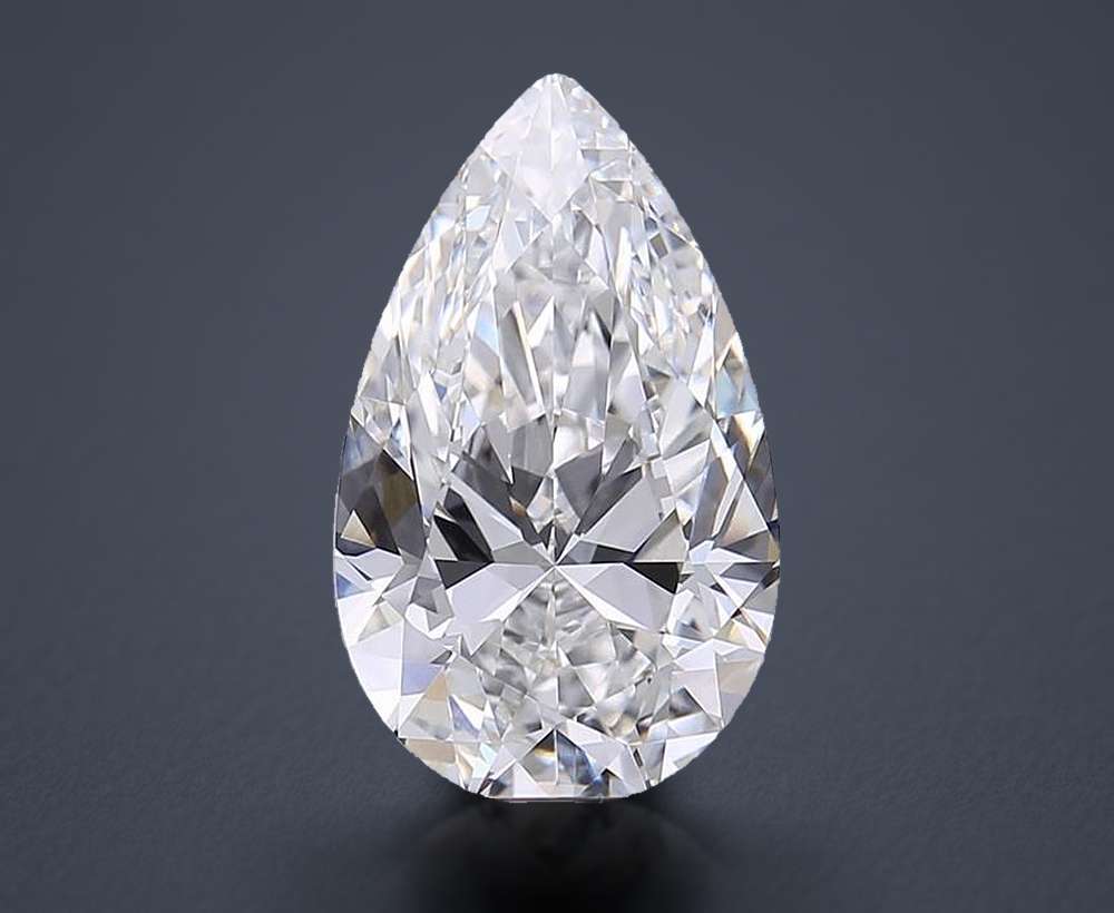 3.18 Carat Pear Lab Diamond