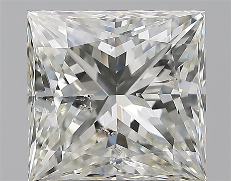 2.20ct J SI2 Rare Carat Ideal Cut Princess Diamond