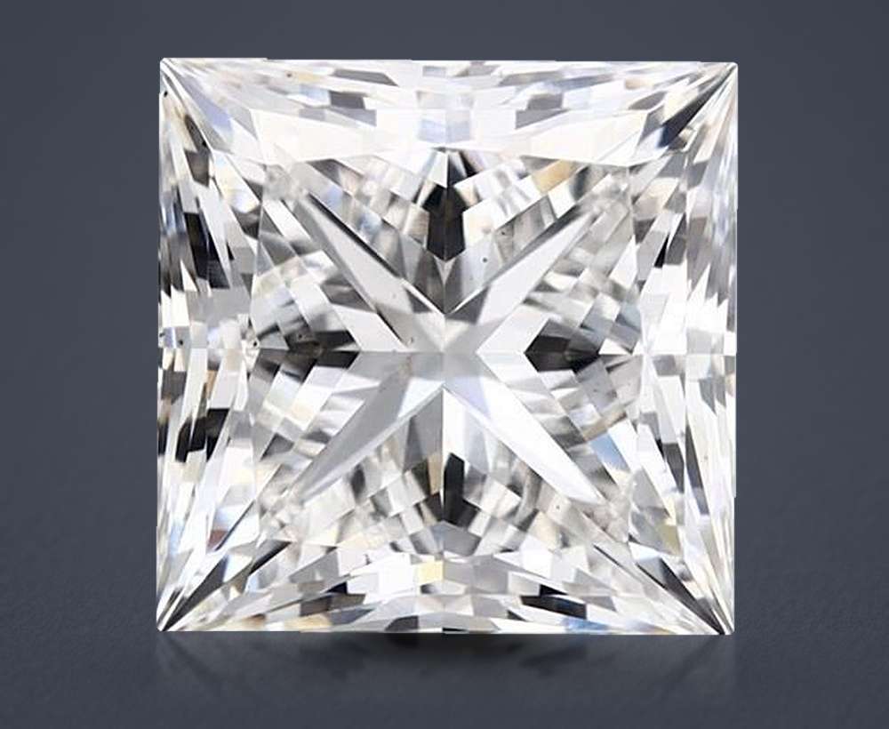 4.02 Carat Princess Lab Diamond