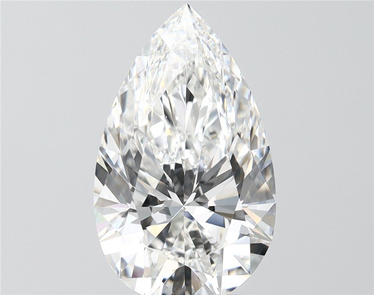 4.09 Carat Pear Lab Diamond