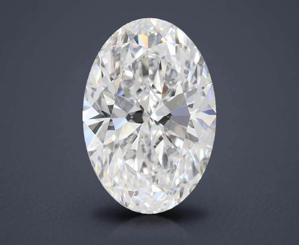 3.00 Carat Oval Lab Diamond