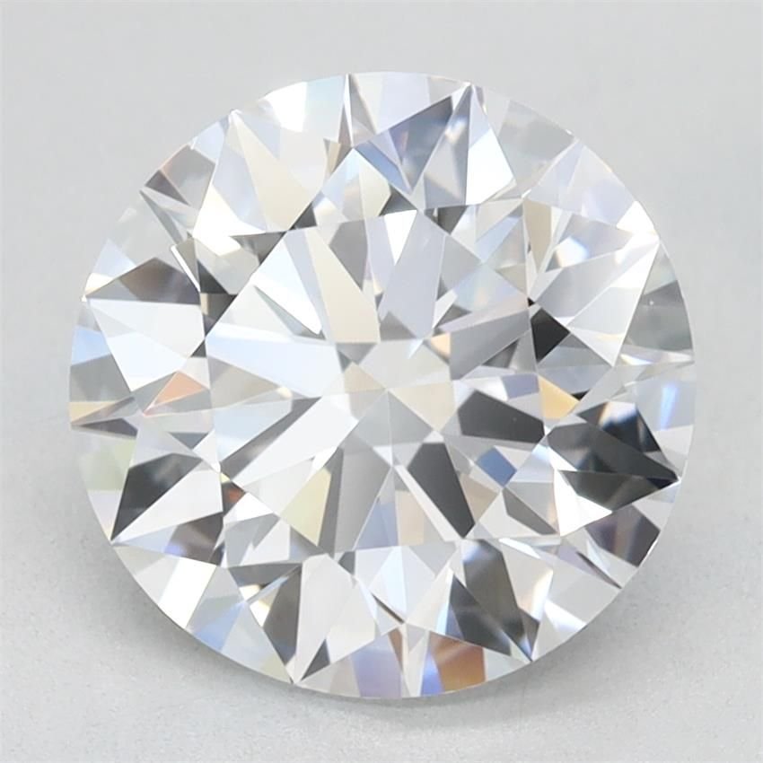 2.48ct D VVS1 Rare Carat Ideal Cut Round Lab Grown Diamond