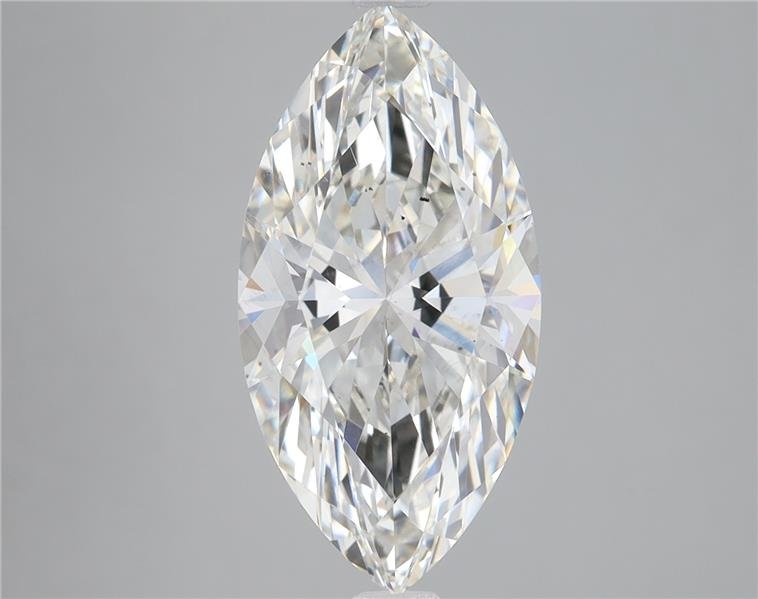 3.73ct H VS2 Rare Carat Ideal Cut Marquise Lab Grown Diamond