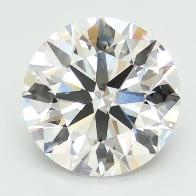 2.39ct F VS1 Rare Carat Ideal Cut Round Lab Grown Diamond