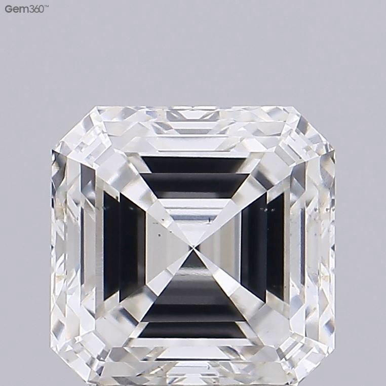 2.13ct G VS2 Very Good Cut Asscher Lab Grown Diamond