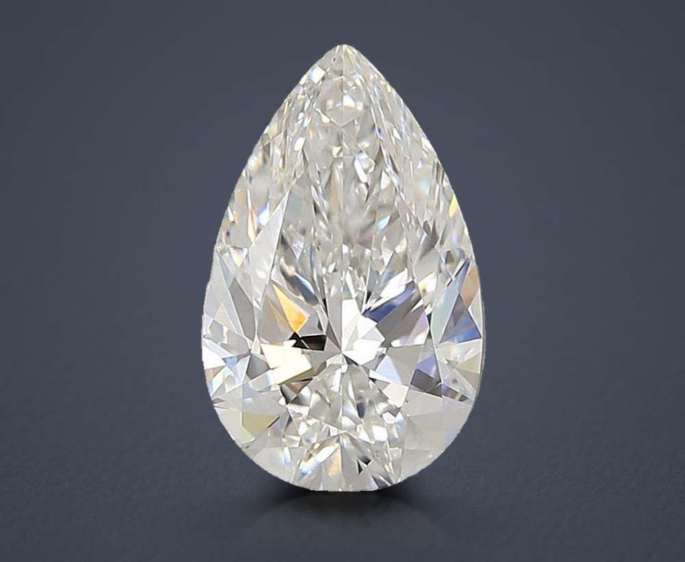 3.10 Carat Pear Lab Diamond