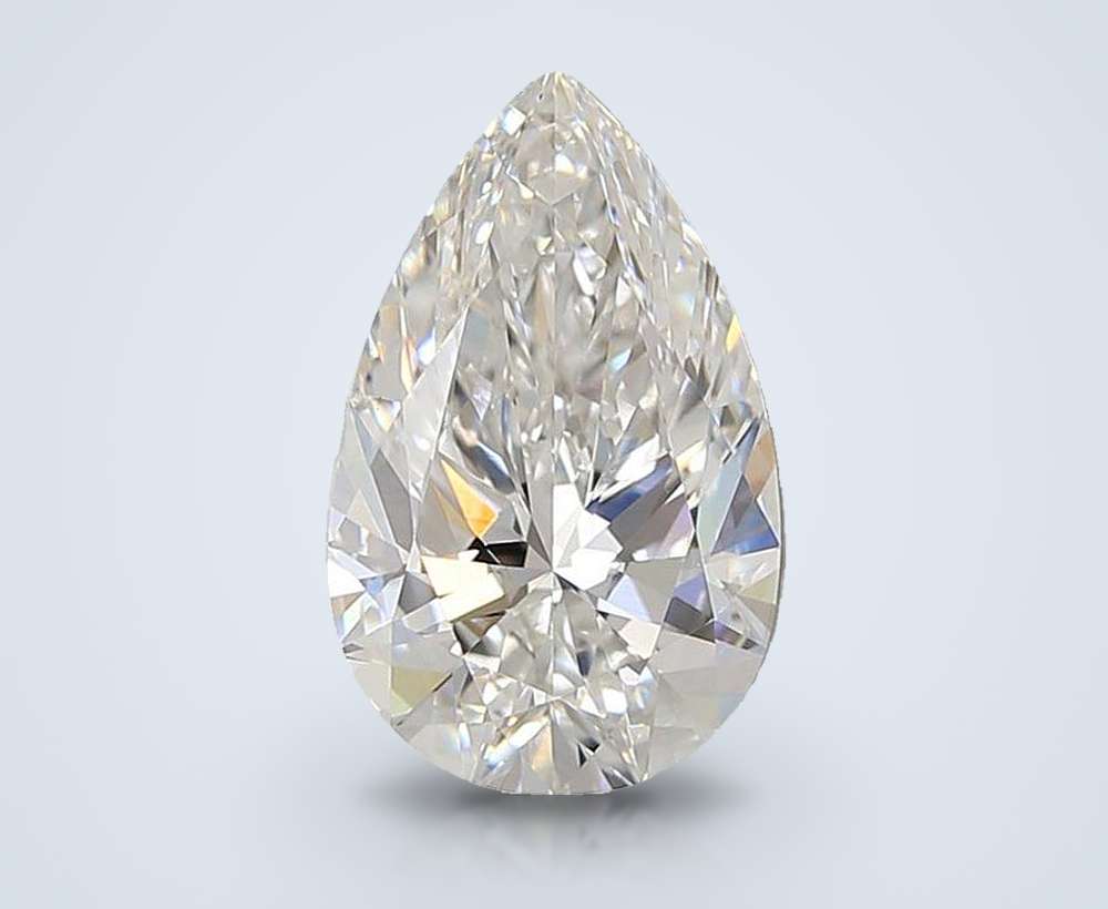 3.10 Carat Pear Lab Diamond