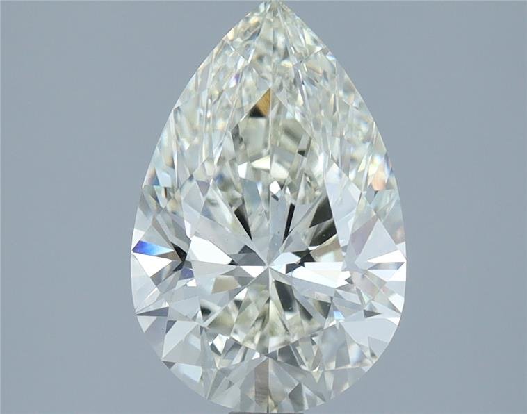 2.08ct J VS1 Rare Carat Ideal Cut Pear Lab Grown Diamond