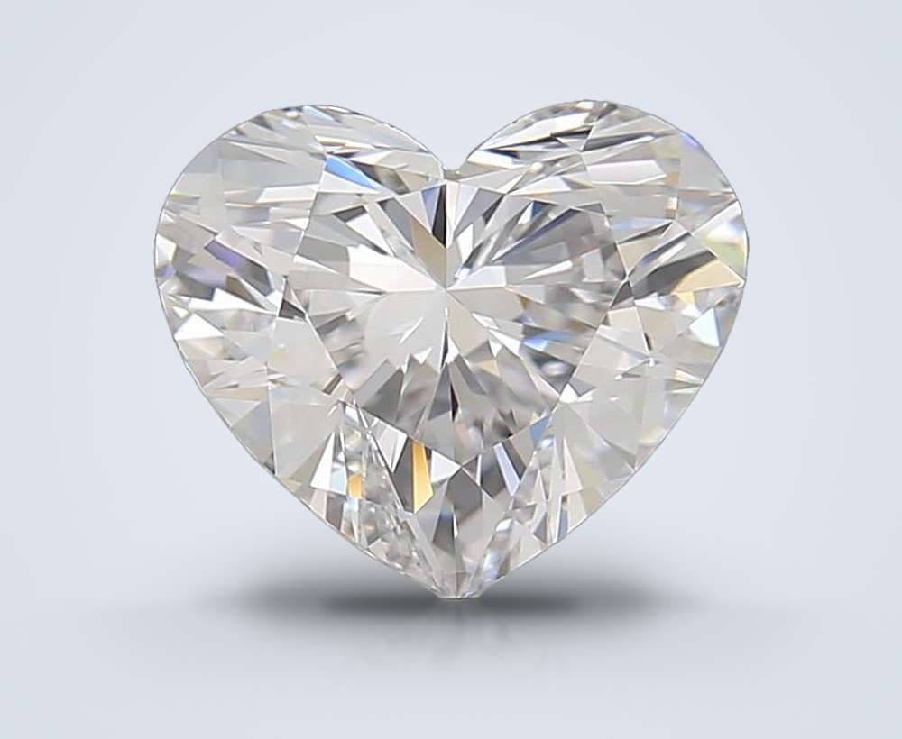 2.52 Carat Heart Lab Diamond