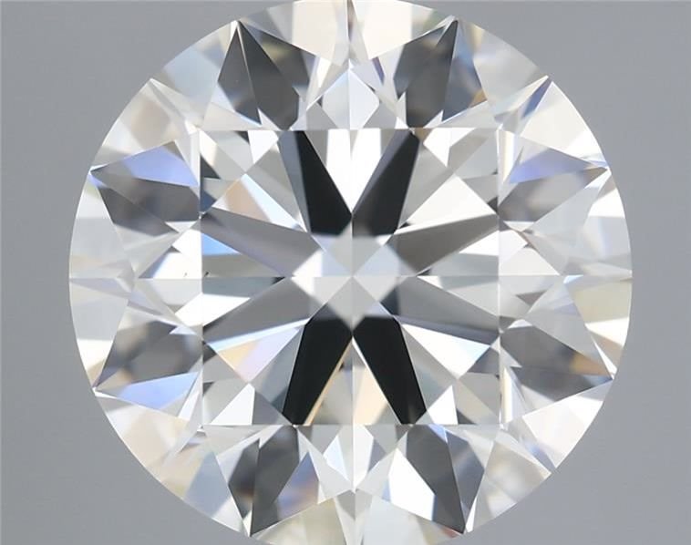 3.53ct I VS1 Rare Carat Ideal Cut Round Diamond