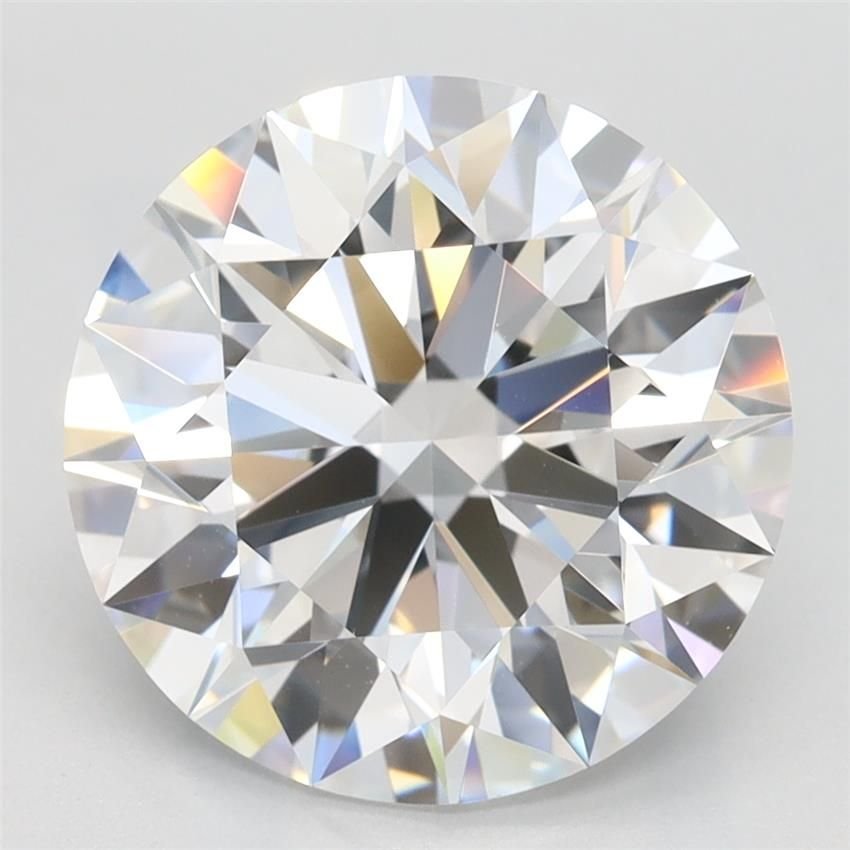 4.07ct D VVS1 Rare Carat Ideal Cut Round Lab Grown Diamond
