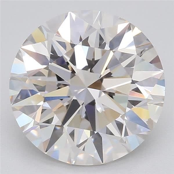 1.67ct I SI1 Rare Carat Ideal Cut Round Lab Grown Diamond