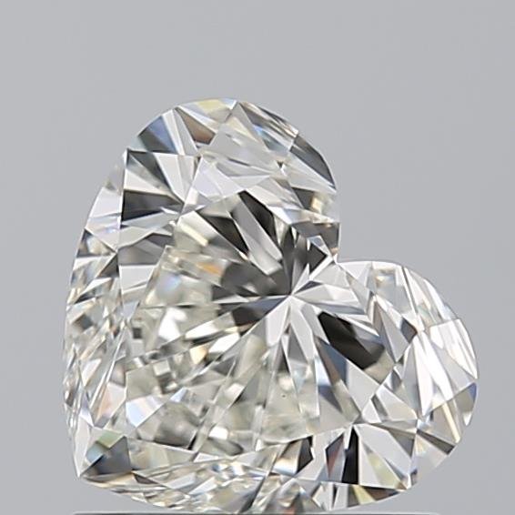 1.09ct J VS1 Rare Carat Ideal Cut Heart Diamond