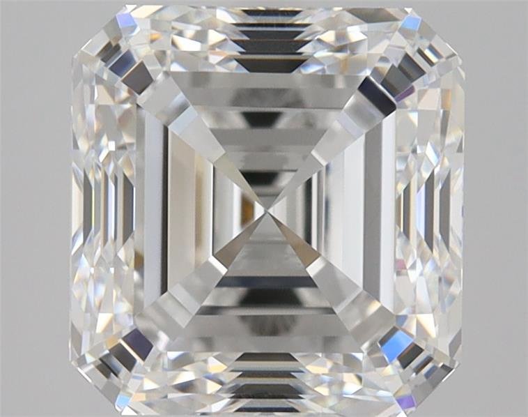 2.50ct E VVS1 Very Good Cut Asscher Diamond