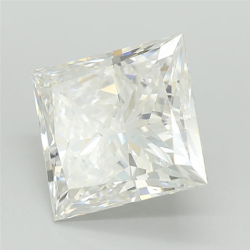 3.01ct E VS2 Very Good Cut Princess Lab Grown Diamond