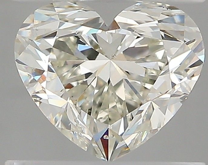 2.10ct K SI1 Rare Carat Ideal Cut Heart Diamond