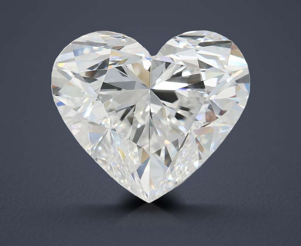 4.66 Carat Heart Lab Diamond