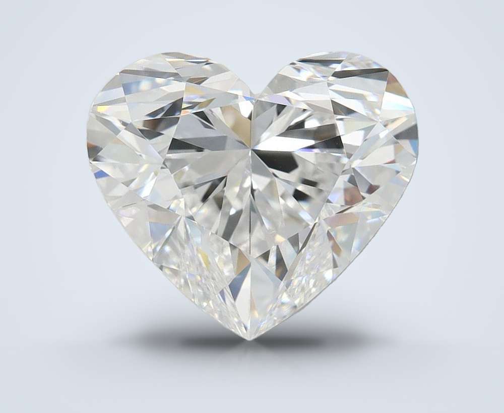 4.66 Carat Heart Lab Diamond
