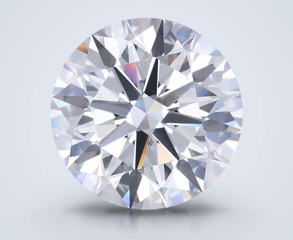 5.53 Carat Round Lab Diamond