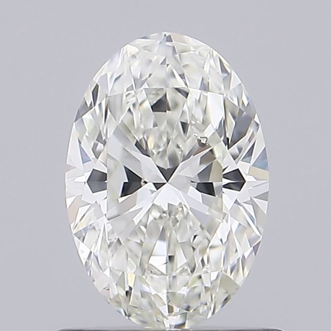 0.84ct J SI1 Rare Carat Ideal Cut Oval Diamond