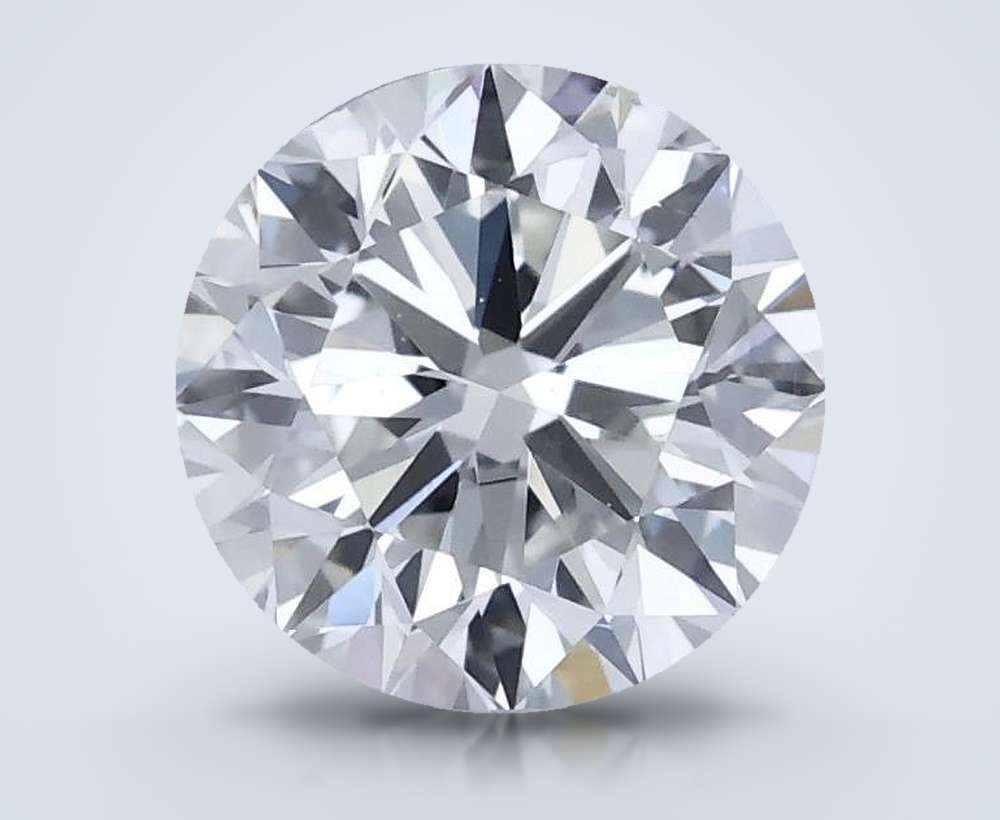 0.70 Carat Round Natural Diamond