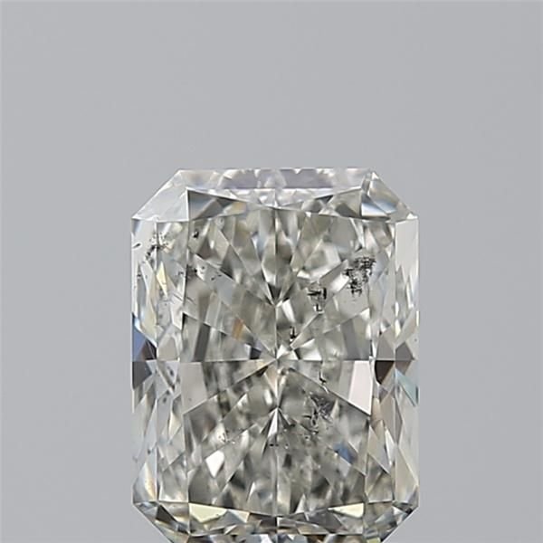 2.52ct J SI2 Rare Carat Ideal Cut Radiant Diamond