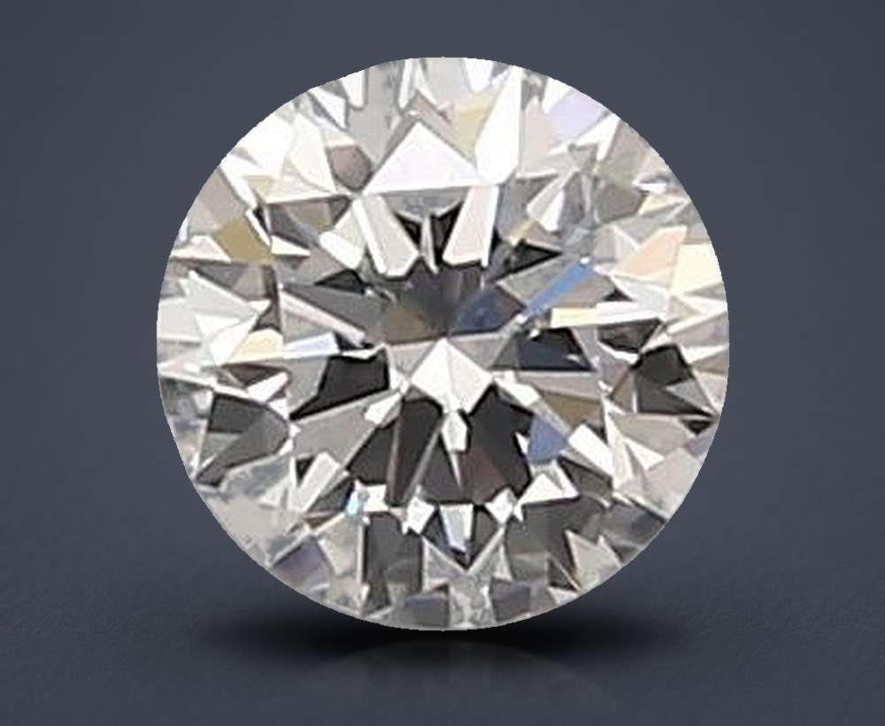 0.57 Carat Round Lab Diamond