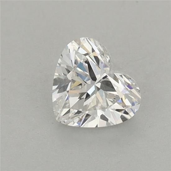 0.53ct D VVS2 Rare Carat Ideal Cut Heart Lab Grown Diamond