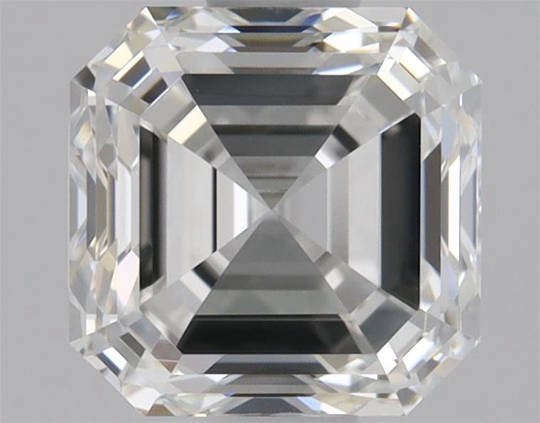 0.90ct H IF Very Good Cut Asscher Diamond