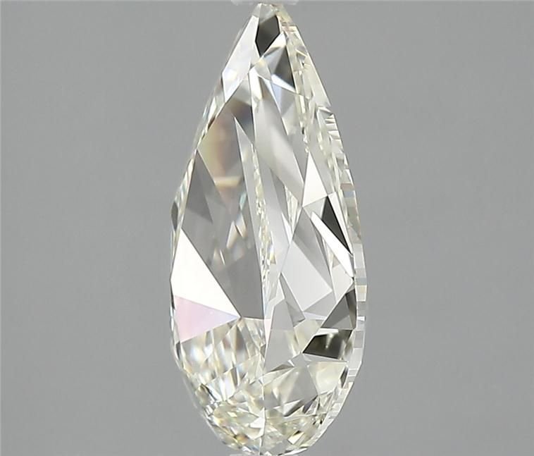 3.02ct J VS2 Rare Carat Ideal Cut Pear Diamond
