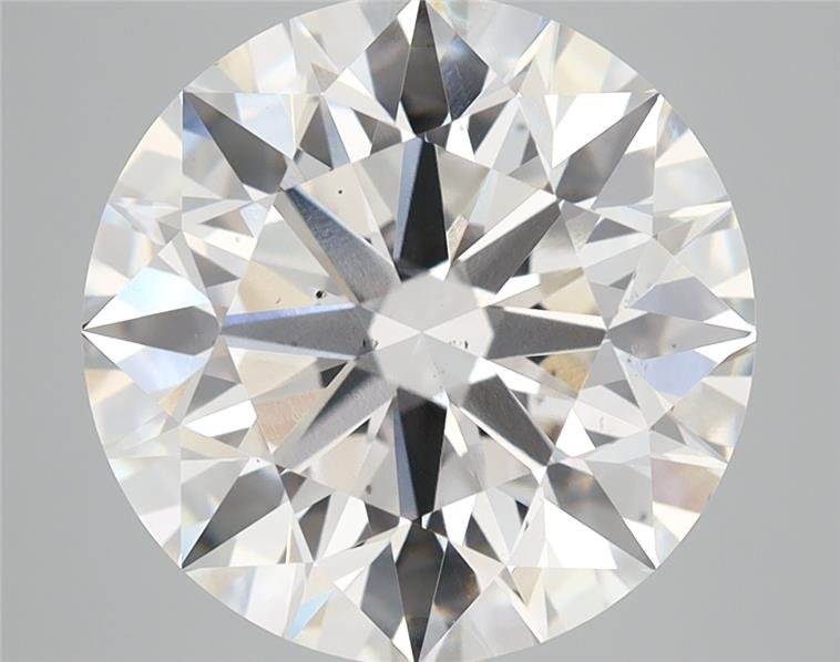 6.38ct F VS2 Rare Carat Ideal Cut Round Lab Grown Diamond