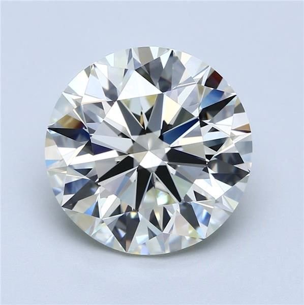 6.42ct K VVS2 Ideal Cut Round Diamond