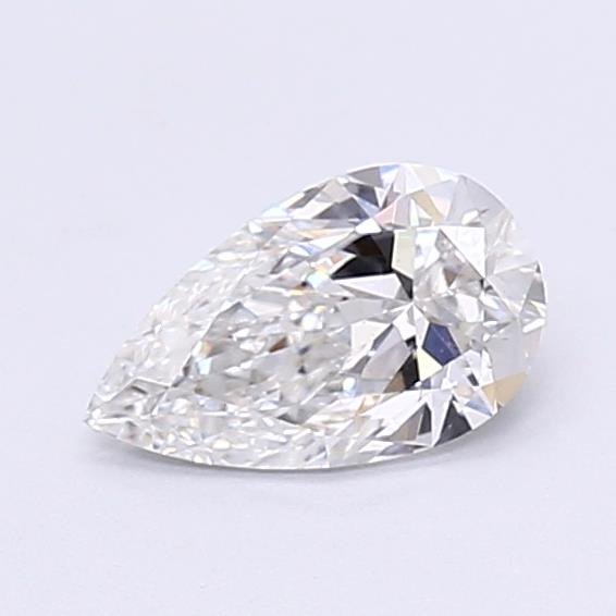 0.92ct F VS1 Rare Carat Ideal Cut Pear Lab Grown Diamond