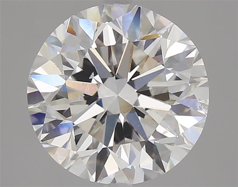 4.01ct F SI1 Very Good Cut Round Diamond