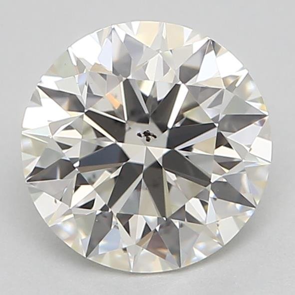 0.76ct J SI1 Rare Carat Ideal Cut Round Diamond